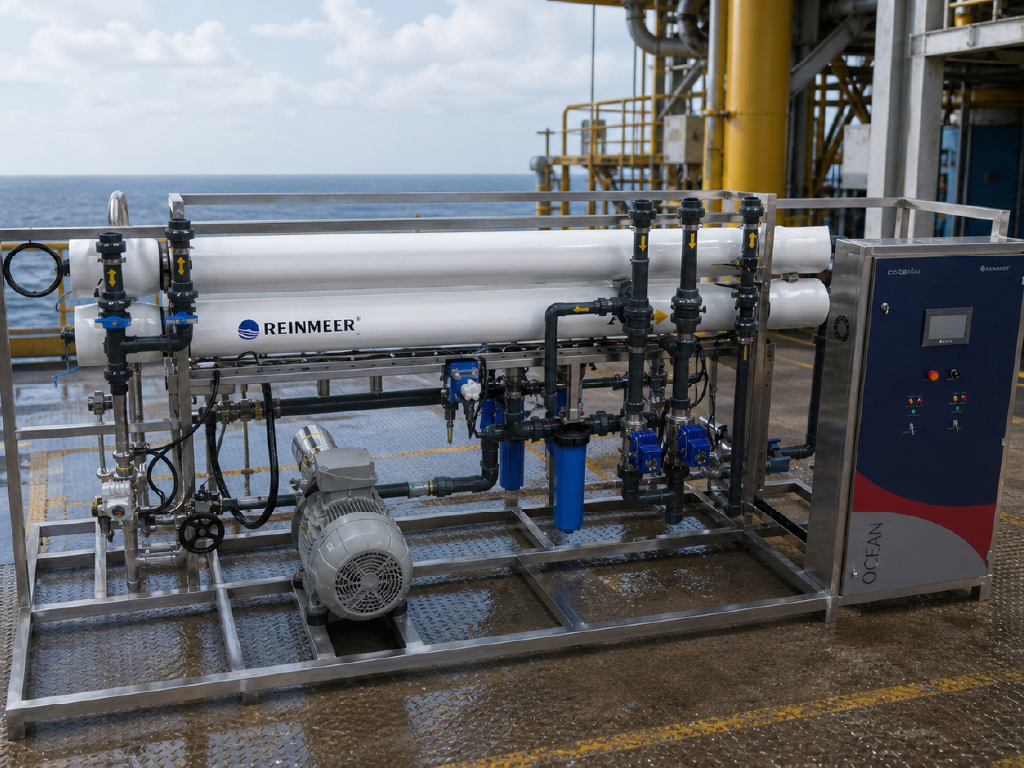 The Logistics Advantages of Producing Your Own Water on Ships and Offshore Platforms