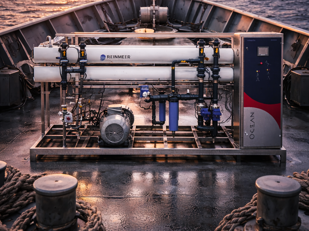 The Logistics Advantages of Producing Your Own Water on Ships and Offshore Platforms