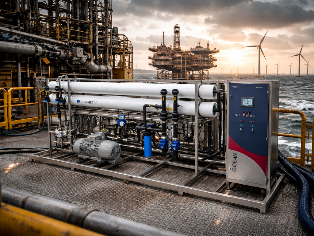 The Logistics Advantages of Producing Your Own Water on Ships and Offshore Platforms