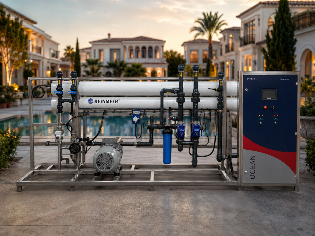 Central Seawater Desalination Systems for Coastal Sites, Villas, and Shared Living Areas