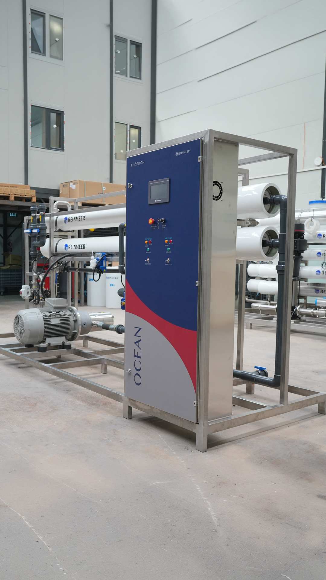 Seawater treatment systems