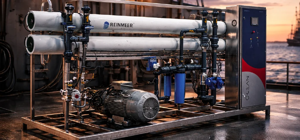 The Logistics Advantages of Producing Your Own Water on Ships and Offshore Platforms
