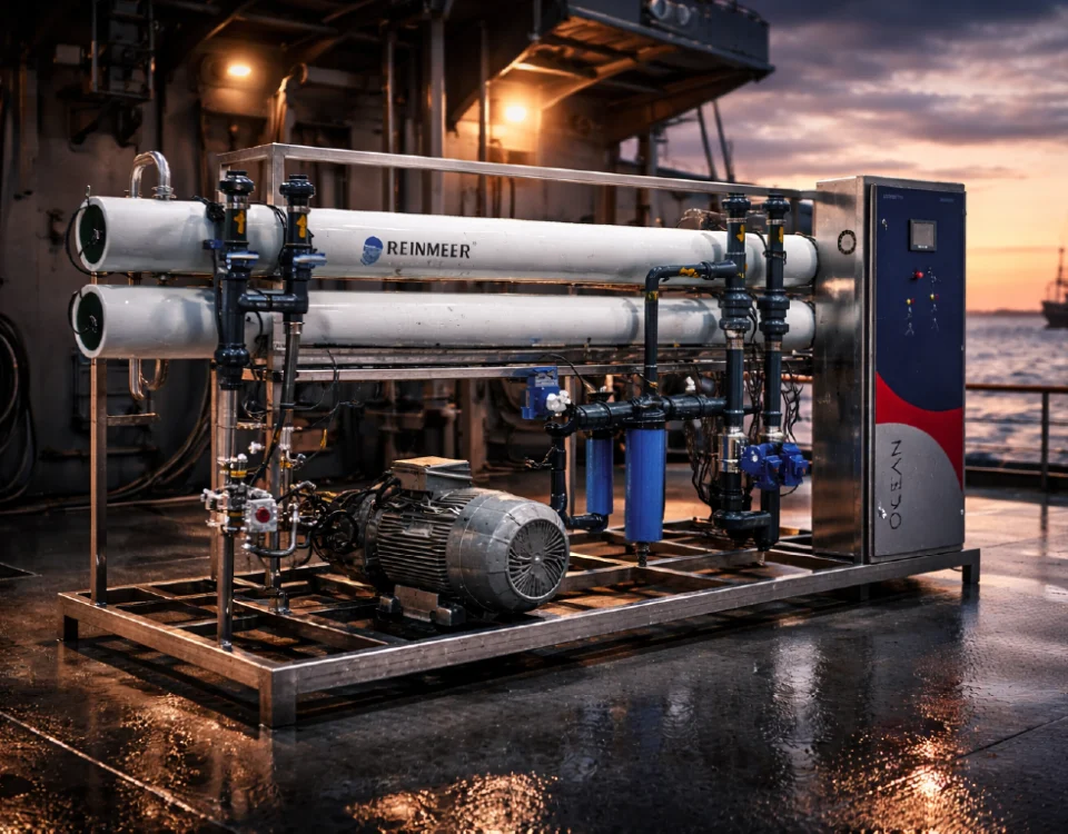 The Logistics Advantages of Producing Your Own Water on Ships and Offshore Platforms