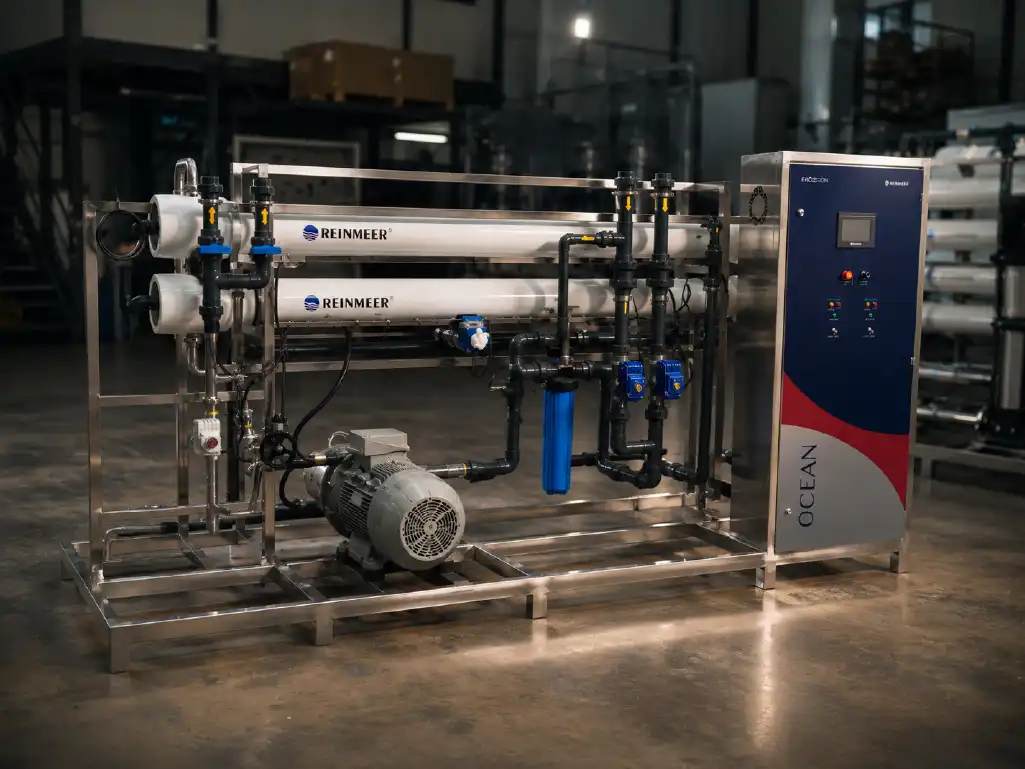 Seawater desalination capacity calculation