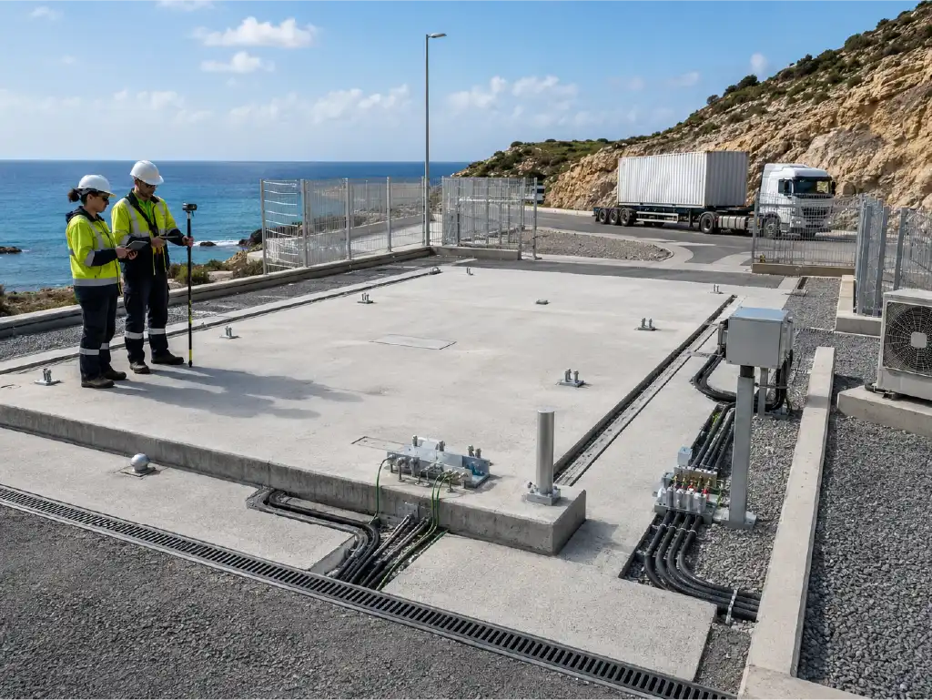 Containerized SWRO System Installation Checklist