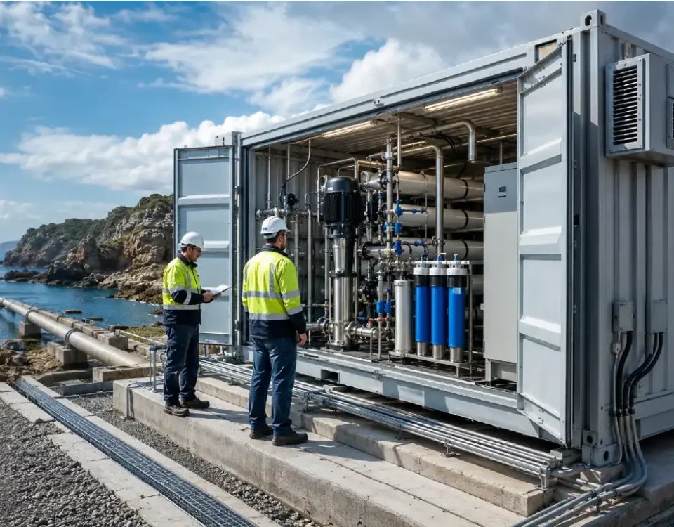 Containerized SWRO System Installation Checklist